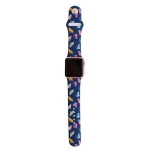 NIB - Mary Square Leader of the Pack Blue Tiger Apple Watch Band